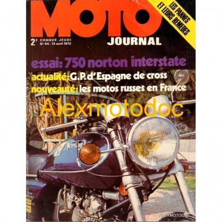 Moto journal n° 64